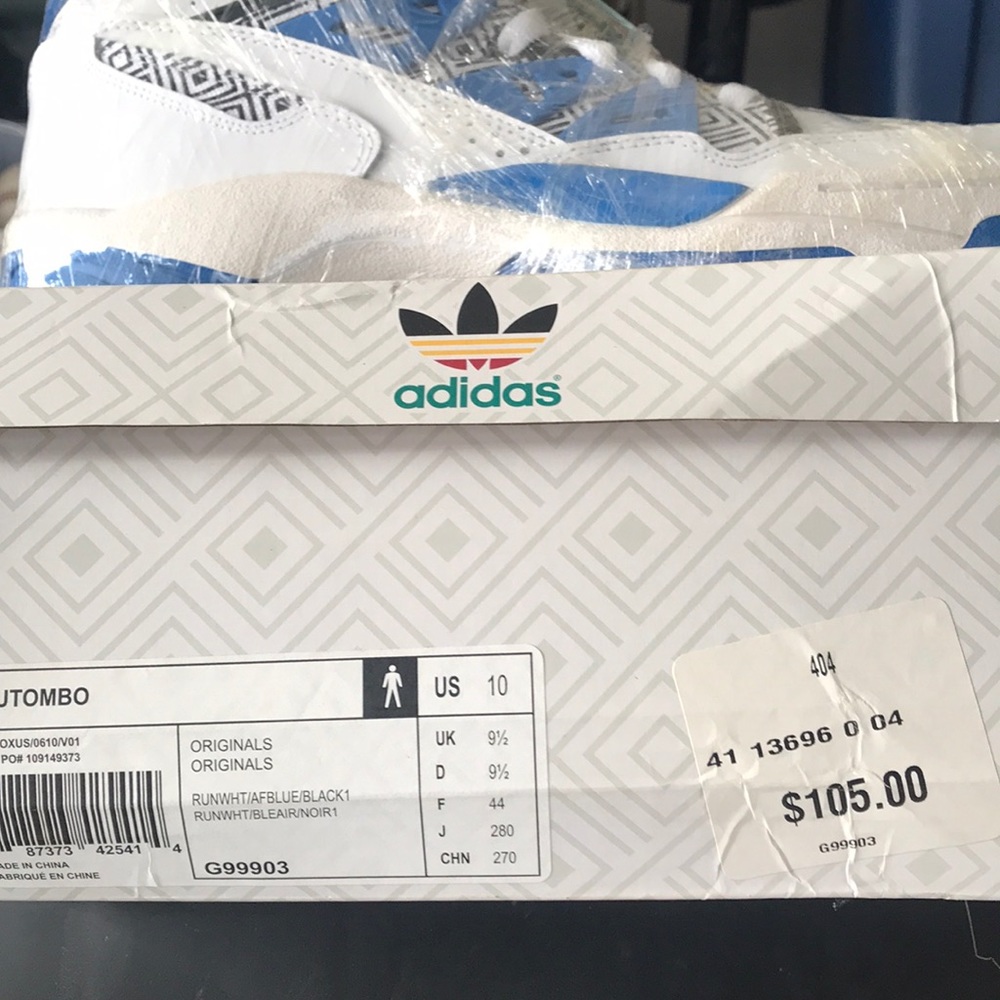 Brand new wrap in plastic Mutombo size 10 - Picture 4 of 5